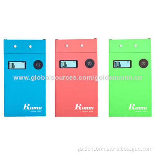 5000mAh Power Bank for Android Series, Li-Polymer Battery with LED Display/Ultrathin/Multifunctional